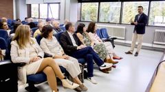 Primer acto oficial de campa�a de Jacobo Porteiro en Pontevedra