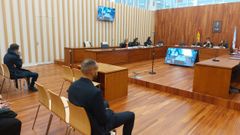 Los futbolistas acusados de dar una paliza en Hern�n Cort�s en Vigo