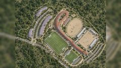 Recreaci�n de los trabajos para regenerar el monte Costa y transformar el centro A Garrocha.