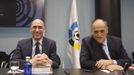 Luis Rubiales y Javier Tebas