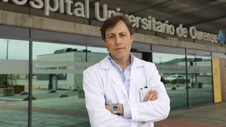 Mois�s Rodr�guez, jefe del Servizo de Cardiolox�a del Hospital Universitario de Ourense (CHUO).