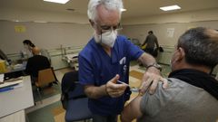 Esta semana estaba previsto vacunar frente al covid tres d�as en el hospital mari�ano