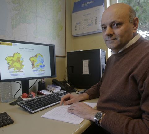 Rafael S�nchez, de Aemet. 