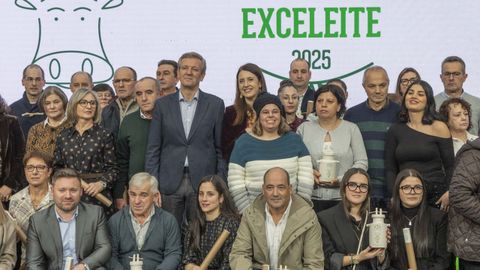 Ganadores de la �ltima edici�n de los premios Exceleite