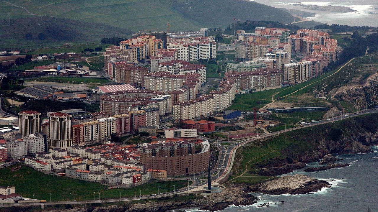 La Xunta autoriza la redacción del proyecto para crear 58 pisos en Los Rosales, en A Coruña