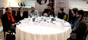 El primer �Caf� con...� del a�o reflexion� ayer sobre el arte en el hotel AC Palacio del Carmen.