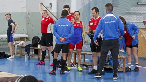 CAMPEONATO DE ESPA�A DE HALTEROFILIA EN EL PABELL�N A CA�OTA, MAR�N