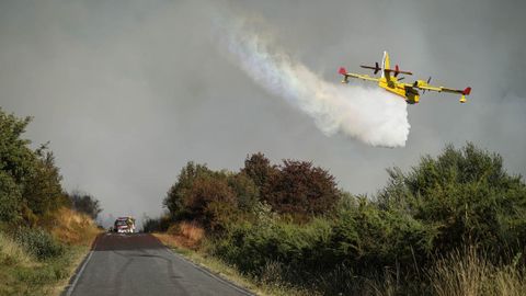 El incendio de To�n sigue activo