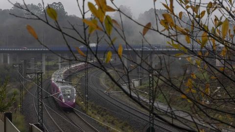 Curva de A Grandeira, en Agrois, donde ocurri� la tragedia del Alvia en el 2013