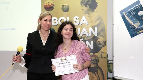 ENTREGA BOLSA BECAS JUAN LAMPON EN EL IES DE POBRA 2026