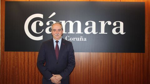 Antonio Couceiro, presidente de la C�mara de Comercio de A Coru�a
