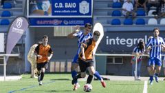 El Baio se impuso ayer 2-1 al San Sadurni�o en la ida de la primera eliminatoria, disputada en el Platas Reinoso.