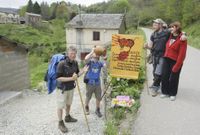 La casa de acogida O Bisonte de Maariz, en Mondo�edo. 