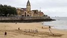 Vista de la playa de San Lorenzo de Gijn