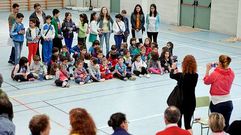 Las actividades de conciliaci�n de Dodro comenzaron con un acto al que asistieron las familias. 