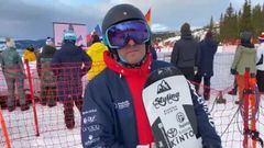 Vctor Gonzlez durante el Mundial Paralmpico en Lillehammer