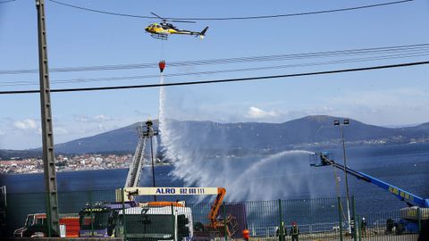 Incendio en las instalaciones de Jealsa