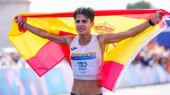 Mar�a P�rez.La atleta espa�ola Mar�a P�rez en los Juegos Ol�mpicos de Par�s