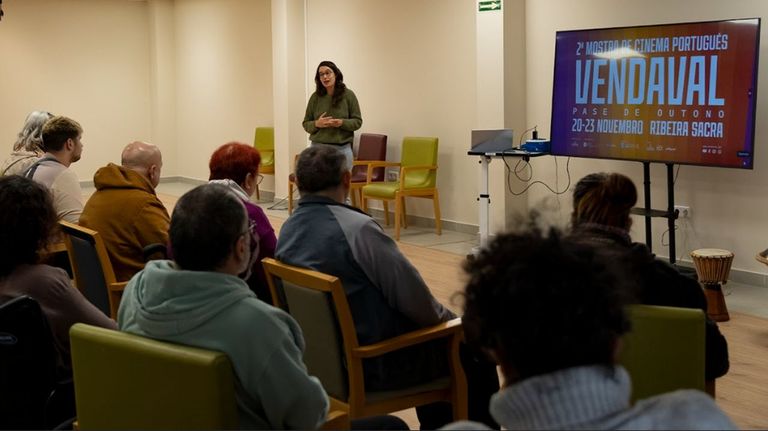 Unha das actividades do �ltimo pase de outono do festival cinematogr�fico Vendaval
