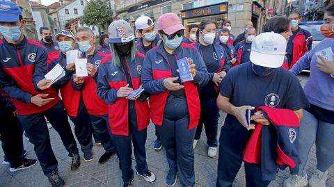 SALIDA DE LA CAMINATA PROTEGEMOS LOS CAMINOS, CON REPRESENTANTES DE LA  POLICA NACIONAL Y DE LA ASOCIACIN DE DISCAPACITADOS INTEECTUALES VIRGEN DE LA O-MENDEZ NUEZ