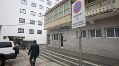 Instalaciones de la Polic&iacute;a Local en Fene, en foto de archivo.