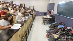 Este a�o no habr� mochilas amontonadas en los ex�menes de selectividad