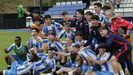 Las imgenes de la celebracin del Fabril de la clasificacin para el play off a Primera RFEF