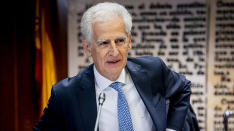  Bartolom� Lora, vicepresidente de la SEPI, durante una comparecencia en el Senado
