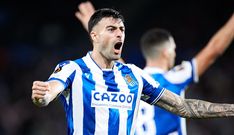 Diego Rico.Diego Rico, futbolista de la Real Sociedad.