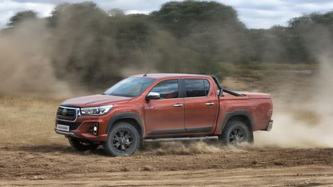 El pick-up Hilux Legend de Toyota