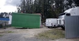 Imagen de una de una de las fincas del poblado chabolista de A Raposeira, en Culleredo. 