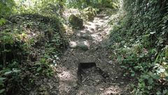 Roban piedras talladas en la zona del Sarela