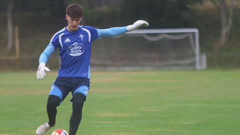 Jan Dan�s, portero del Racing que competir� con el Somozas.