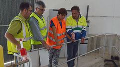 La concejala Ana Riva, en una visita al dep�sito de Cuyences.La concejala Ana Riva, en una visita al dep�sito de Cuyences