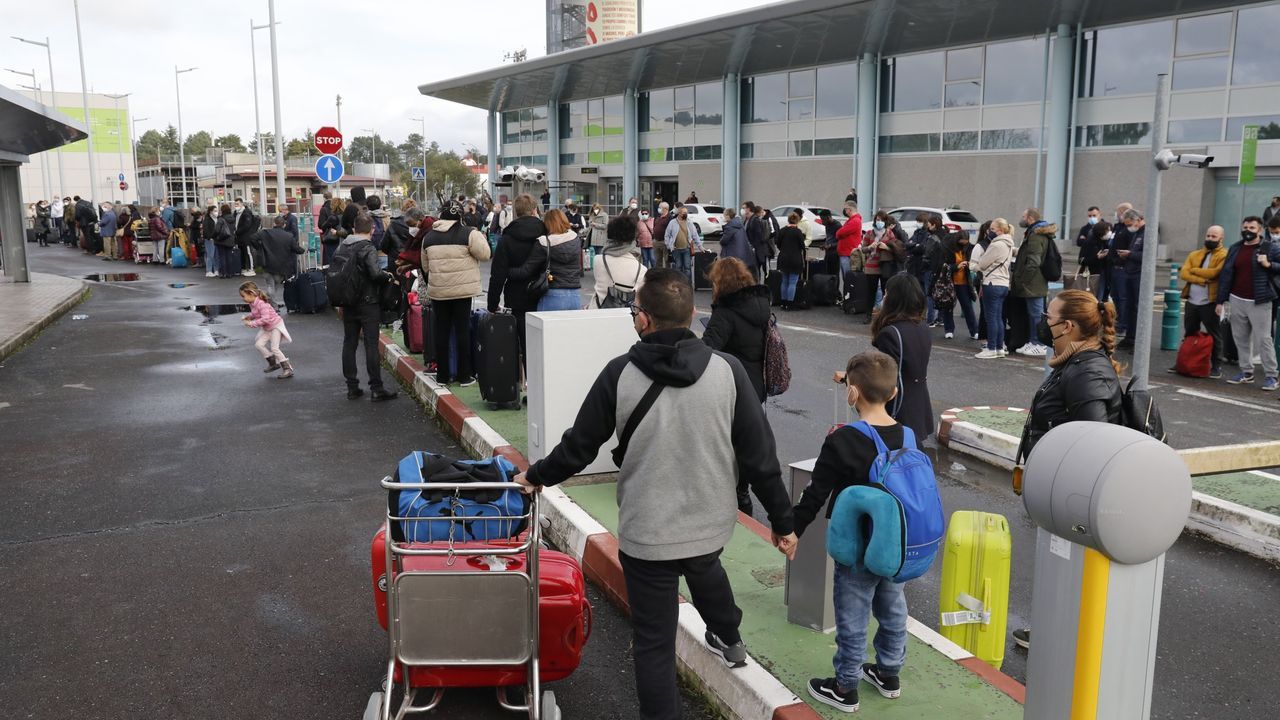 El aeropuerto de Vigo se dotará de una pequeña estación de autobuses cubierta