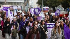 Imagen de la manifestaci�n de este domingo, en los Cantones