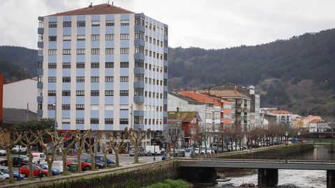 Barrio de San Lzaro, en Noia.