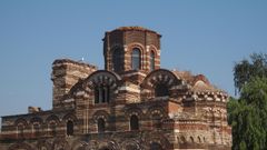 Iglesia de Cristo Pantocr�tor, en Nessebar, Bulgaria.
