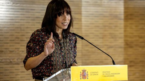 La ministra de Ciencia, Innovaci&oacute;n y Universidades, Diana Morant, en una imagen de septiembre 