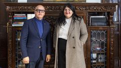 Jos� Manuel Baltar y Patricia Torres