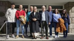 Visita de la conselleira de Infraestrutura e Mobilidade al Concello de Muos