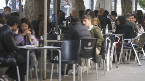 Terrazas en Ferrolterra.