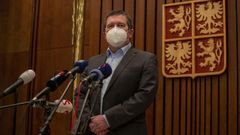 El viceprimer ministro y titular de Interior, Jan Hamacek.