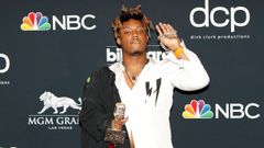 Juice Wrld durante la ceremonia de los premios Billboard Music Awards, en Las Vegas, Nevada, hace apenas unos meses