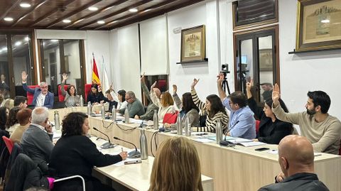 PSOE y BNG validaron la incorporacin plena de Ames a la Mancomunidade Serra do Barbanza