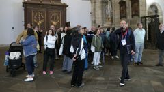Visita guiada a San Marti�o Pinario durante la Noite do Patrimonio del 2025