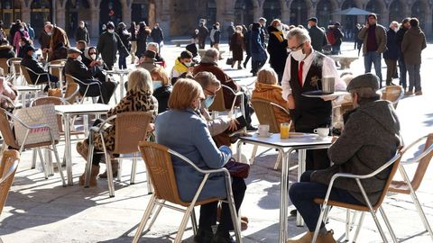Terraza en Salamanca este mi�rcoles