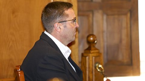 Jos Carlos Eirn, durante el juicio en la Audiencia Provincial de Pontevedra