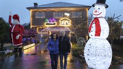 Ruta en Navidad�por las casas m�s iluminadas del �rea de Santiago