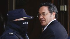 El fiscal general del Estado, lvaro Garca Ortiz, a su llegada al Tribunal Supremo.